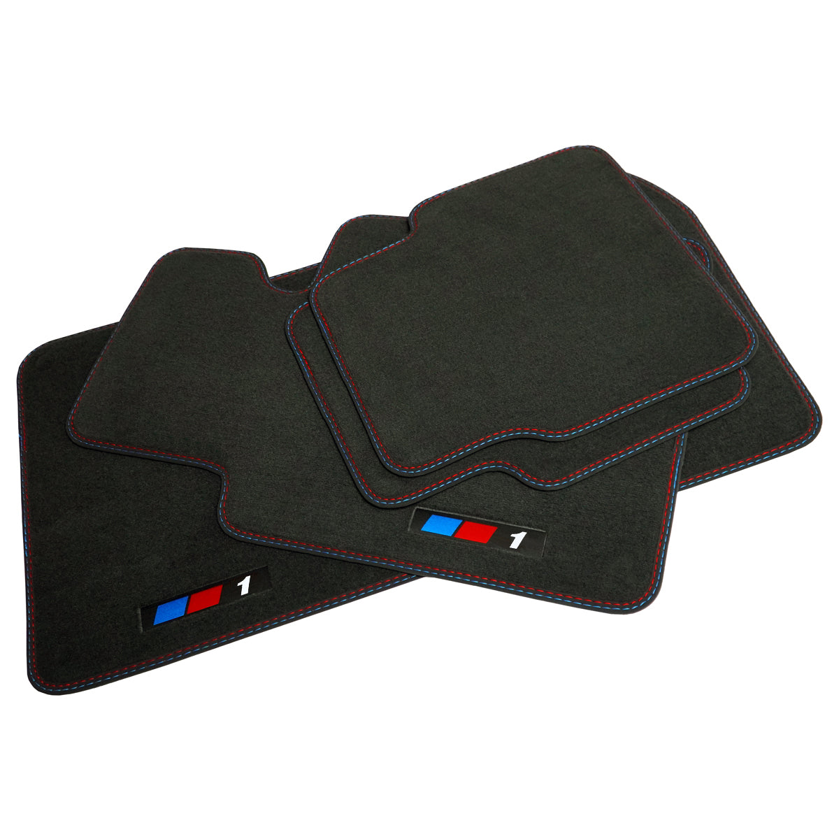 Dywaniki welurowe do BMW Serii 1 Cabrio 2008-2014 – E88 – 1 Logo