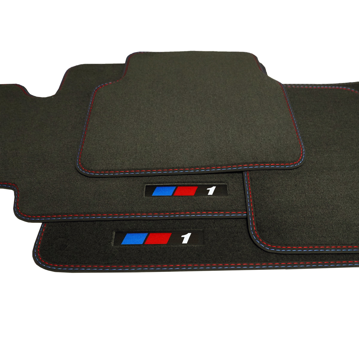 Dywaniki welurowe do BMW Serii 1 Cabrio 2008-2014 – E88 – 1 Logo