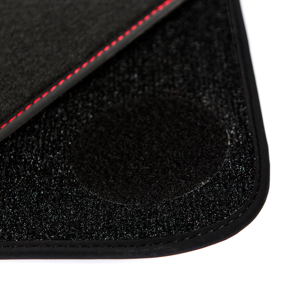 BMW X5 Velour Floor Mats – 2013-2018 – F15 – Red Stitching