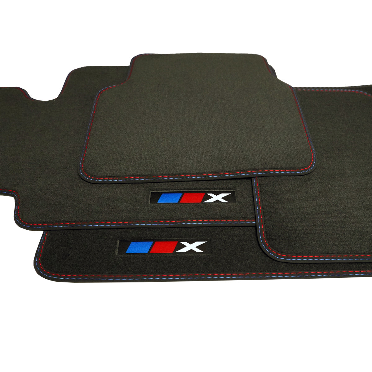 BMW X6 Velour Floor Mats – 2019-2026 – G06 – X Logo