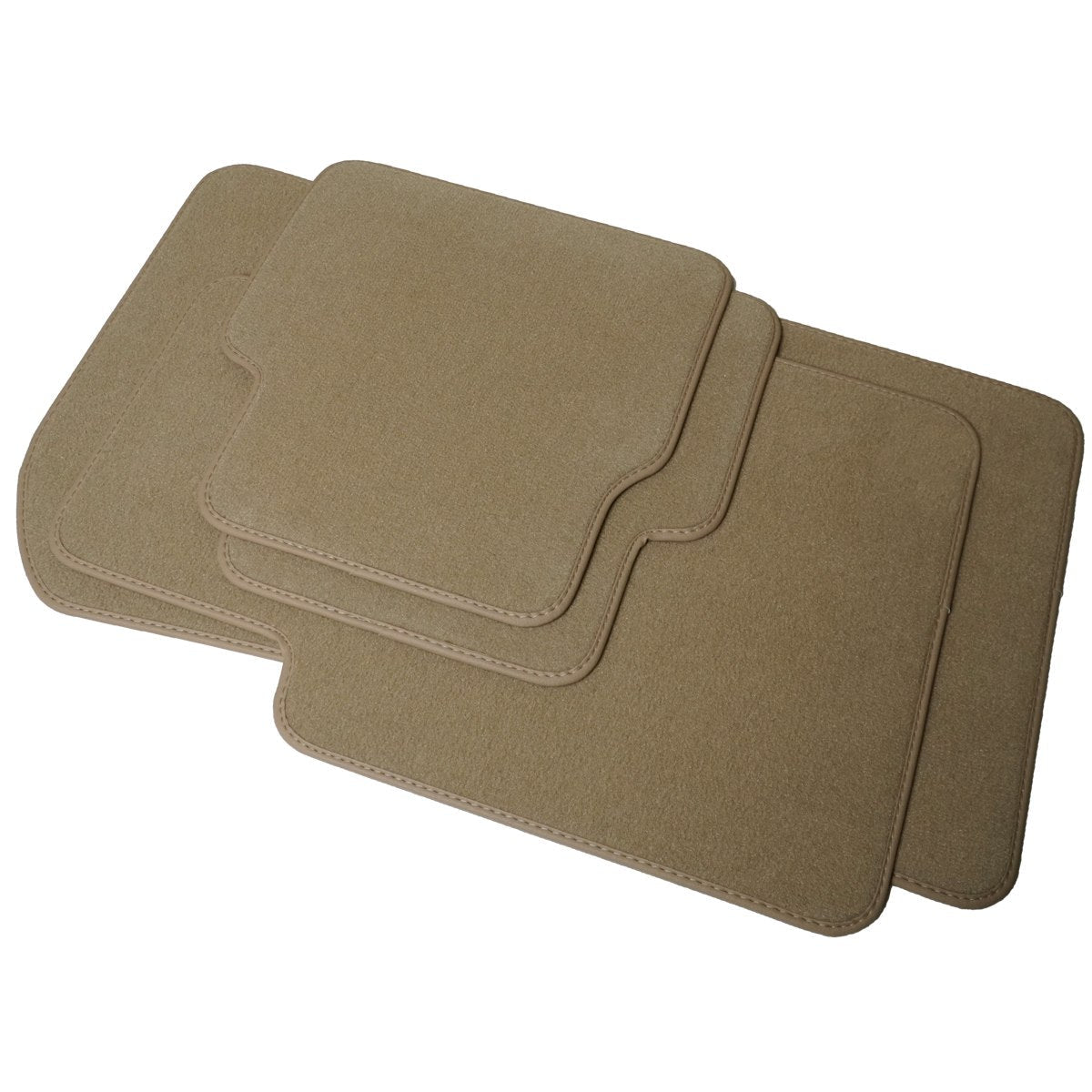 Dywaniki welurowe do Citroen C4 Grand Picasso 5 – osobowy – 2013 – 2022 – II Gen – Beżowe
