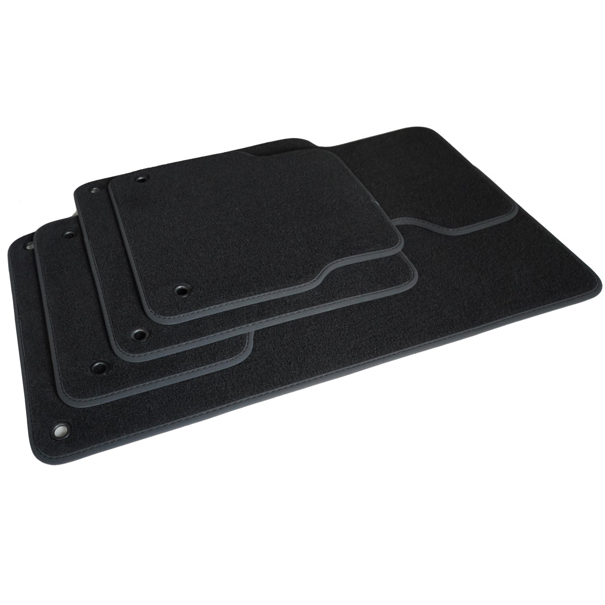 Dywaniki welurowe do Dodge Caliber 2007–2012 – Czarne