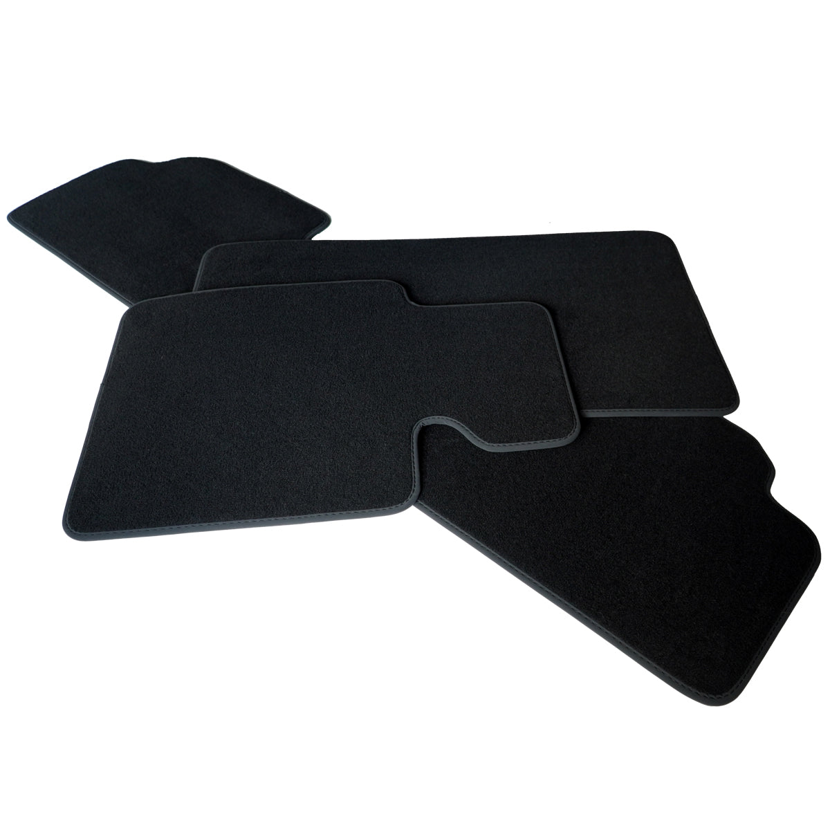 Dywaniki welurowe do Land Rover Defender 110 1990-2006 – L316 – Czarne