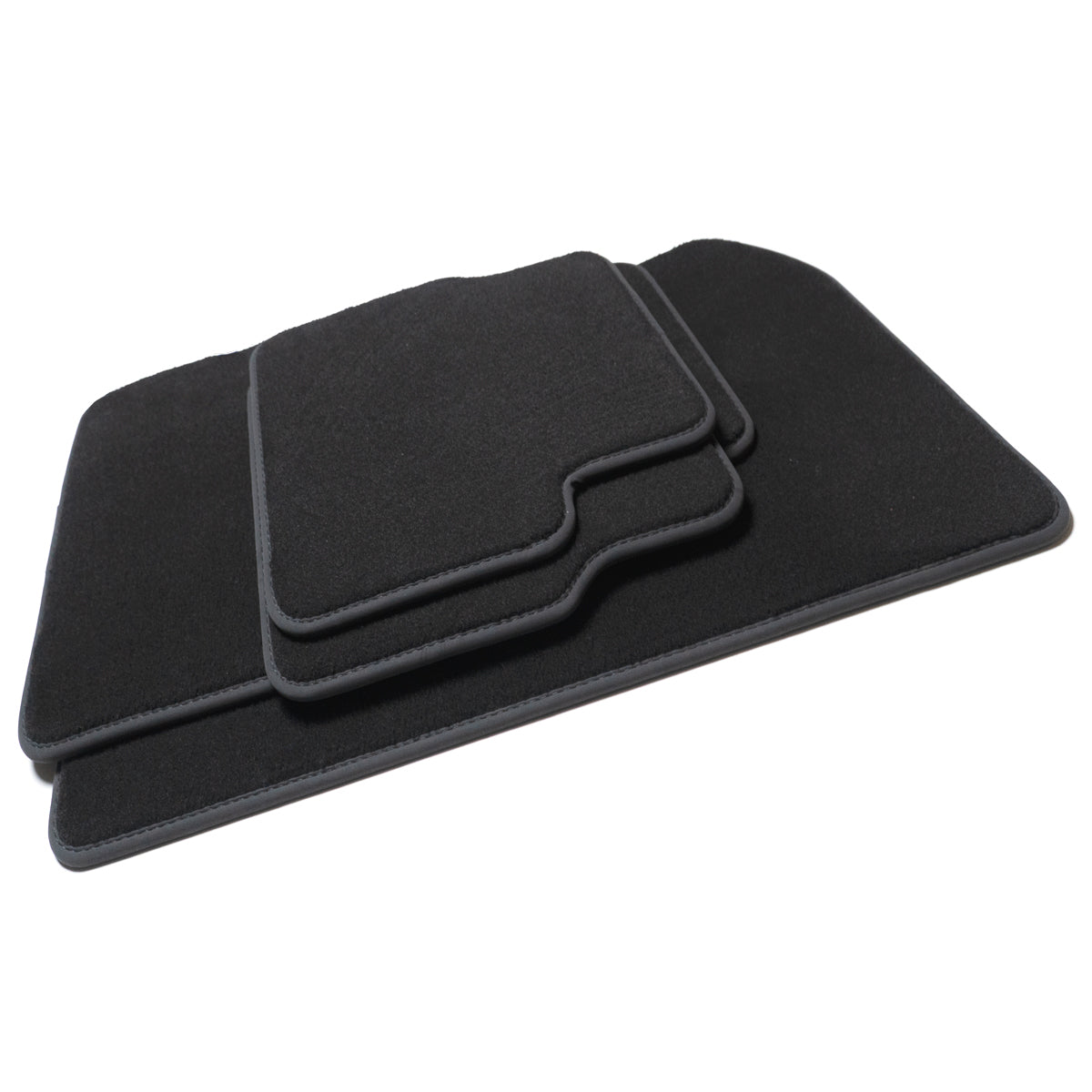 Dywaniki welurowe do Land Rover Defender 110 2007-2016 – L316 – Czarne