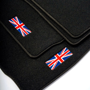 MINI Convertible F57 Velour Floor Mats 2016–2024 – Flag Logo – image 3