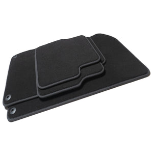 Nissan NV200 / Evalia / e-NV200 Velour Floor Mats 2009–2021 – Front Set – Black – image 2