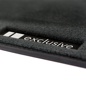 Subaru Impreza II GD/GG 2002–2007 velour floor mats – Black Exclusive – product view 06