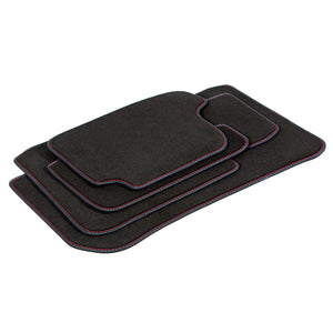 BMW i8 I12/I15 Velour Floor Mats 2014–2020 – M Stitching – image 3