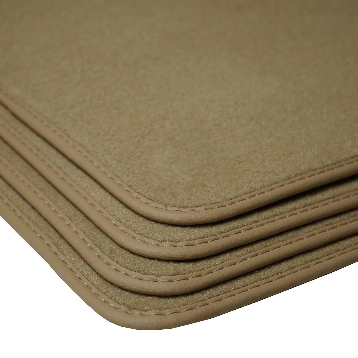 Dywaniki welurowe do Citroen C – Zero – 2010 – 2020 – Beżowe