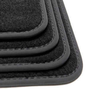 Land Rover Defender 90 L316 Velour Floor Mats 2007–2016 – Black – image 1